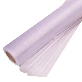 Organza 23 cm*10m Fehér