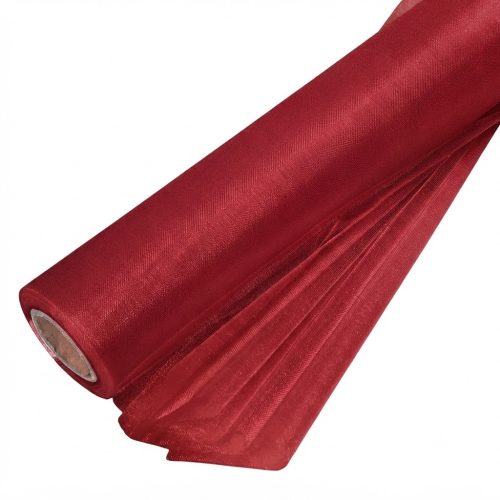 Organza 23 cm*10m Piros