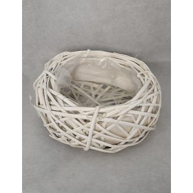 Bélelt fészek,fehér,kicsi