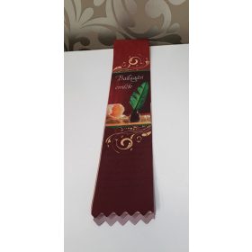 Ballagási szalag-bordó