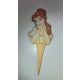Belle (Szépség és a Szörnyeteg) Fa Virágbeszúró 17 cm