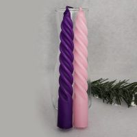 Csavart adventi gyertyák