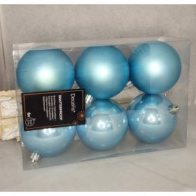 Cukorka kék 8 cm műanyag gömb