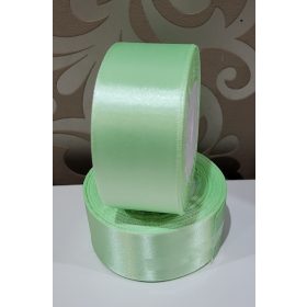 Szaténszalag 4 cm-es Almazöld