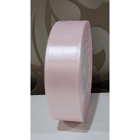 Szaténszalag 2,5 cm-es Halvány rózsaszín