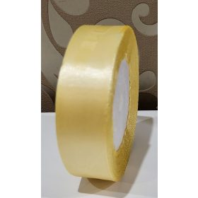 Szaténszalag 2,5 cm-es Halványsárga