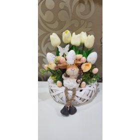 Báránykás húsvéti asztaldísz