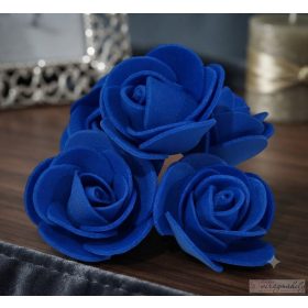 Habrózsa 3 cm-es Égszínkék