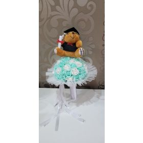 Macis,habrózsás ballagási csokor