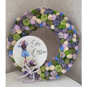  „Édes Otthon” tavaszi-nyári ajtódísz