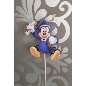 Mickey kék taláros ballagó táblácska