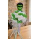  HULK habrózsacsokor – Zöld-fehér hősies meglepetés