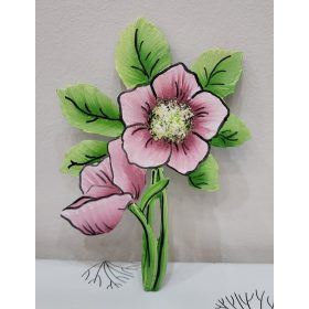 Hunyor Varázs – Kézzel Festett Egyedi Fa Dekoráció