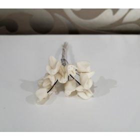 Orchidea közép -fehér / 10 szál