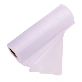 Organza tekercs -fehér 12 cm*10m
