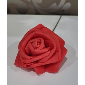 Piros polifoam rózsa 7 cm
