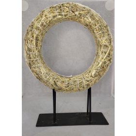Szalmakoszorú 25 cm