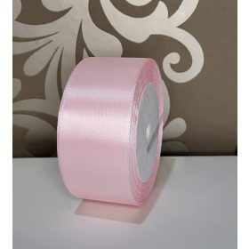 Szaténszalag 4-cm-es Halvány rózsaszín