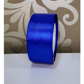Szatén szalag 4 cm-es Királykék