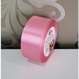 Szatén szalag 4 cm-es Mályva rózsaszín