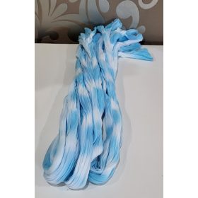 Tarka harisnya-Halványkék/fehér